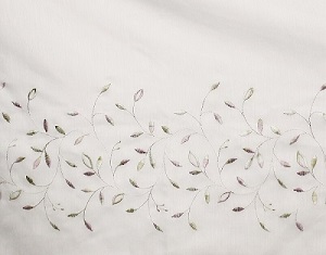 cloth shop 布や レースカーテン 刺繍 おしゃれ 安い UV 星 リーフ 幅