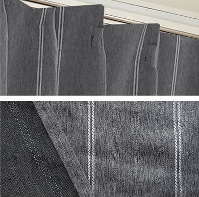 curtain-fabfun カーテン おしゃれ 安い 遮光 4枚組 北欧 幅100cm 丈