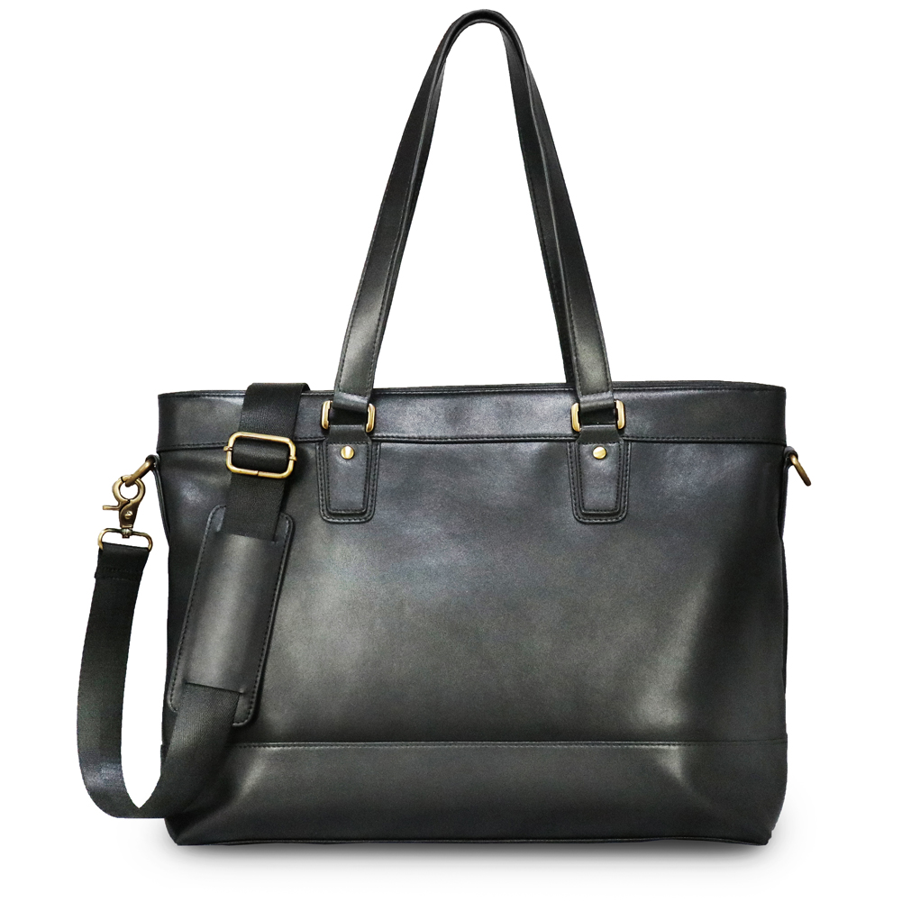 トートバッグ メンズ 本革 牛革 ビジネスバッグ 大容量 2way 3層 B4 PC