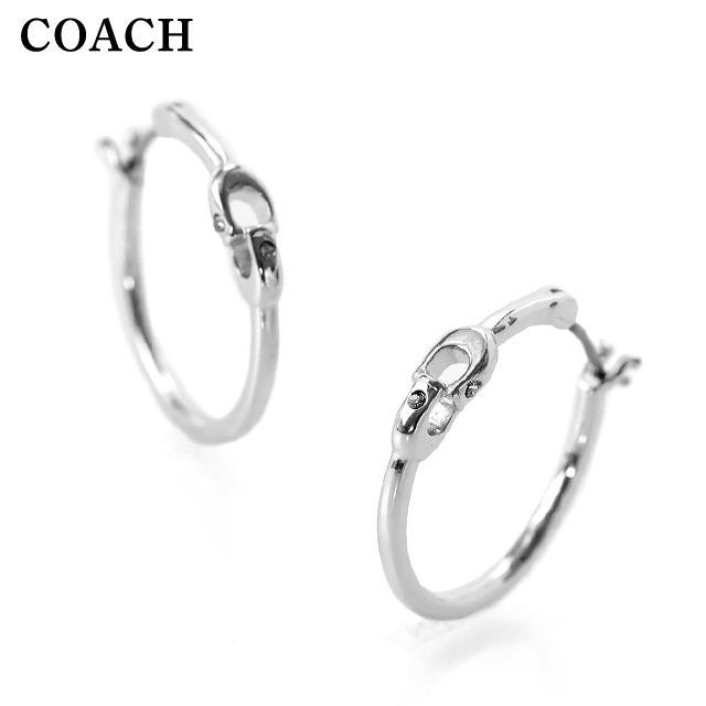 COACH（コーチ） ピアス レディース ブランド フープ 両耳用 408160