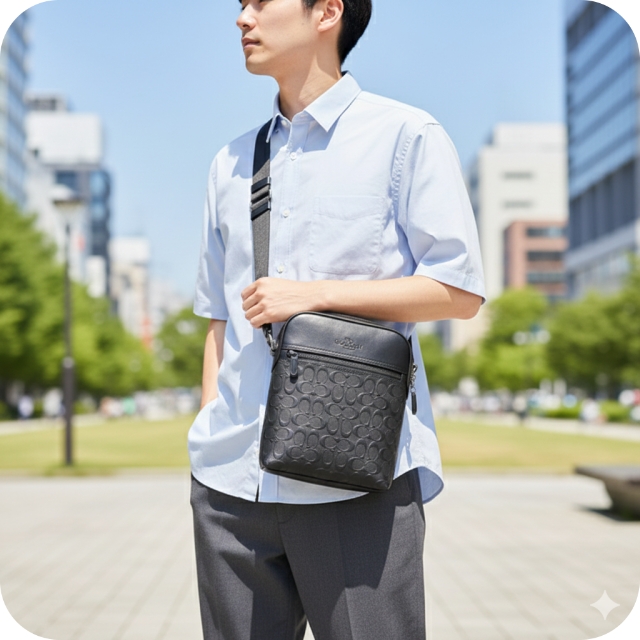 COACH（コーチ） ショルダーバッグ メッセンジャーバッグ メンズ