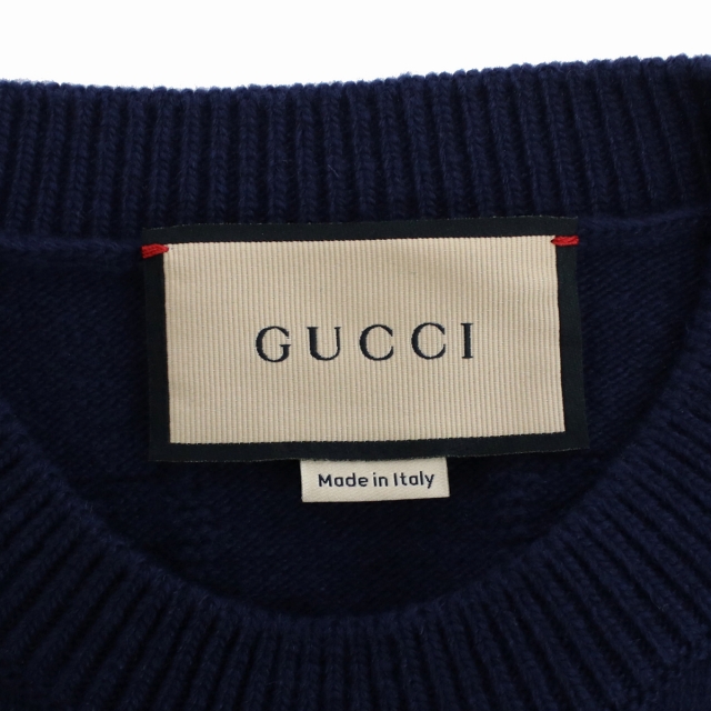 GUCCI（グッチ） ブランド ニット セーター メンズ ウール100