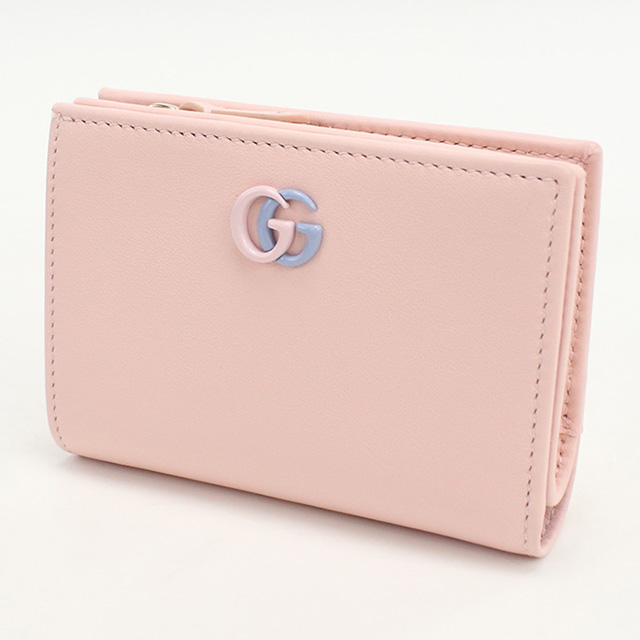 GUCCI（グッチ） 中古 二折財布 レディース ブランド ダブルG
