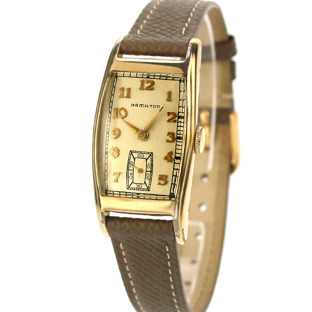 HAMILTON（ハミルトン） 中古 アンティーク 角金 カーライル 手巻き