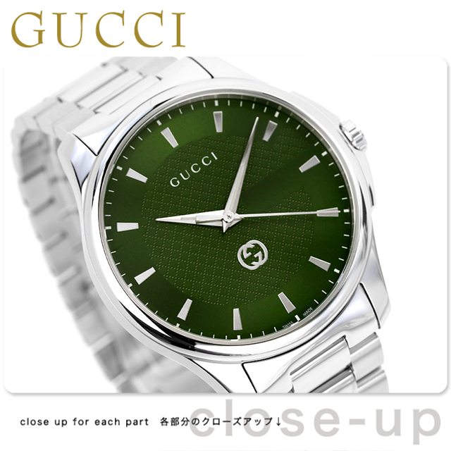 GUCCI（グッチ） Gタイムレス クオーツ 腕時計 ブランド メンズ