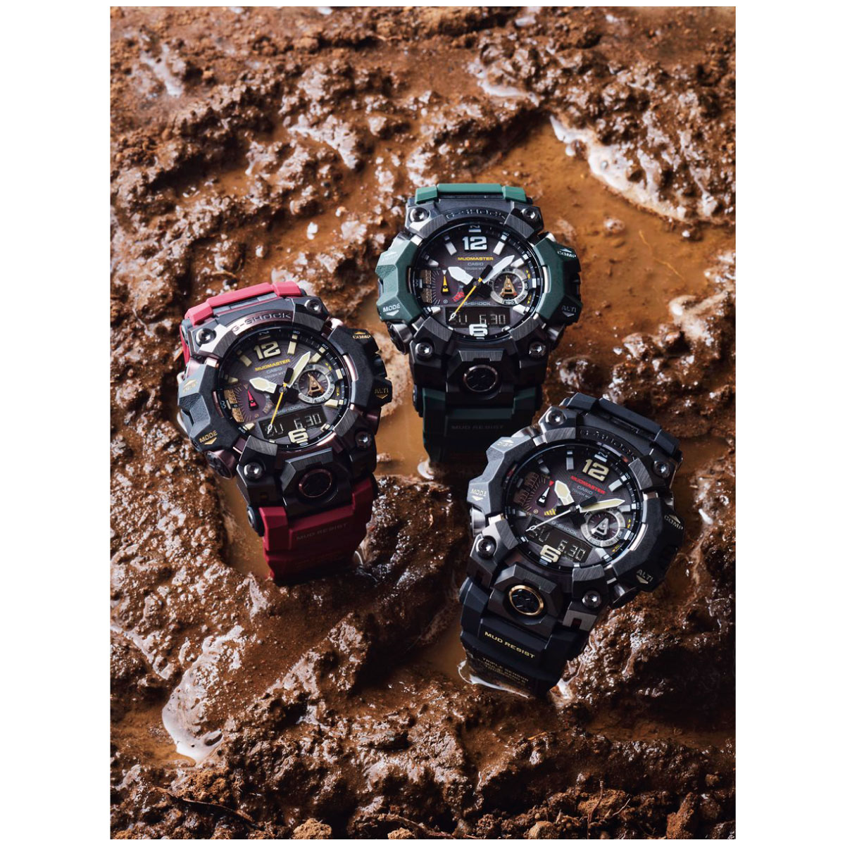 G-SHOCK （豪華おまけ有） Gショック 電波ソーラー マッドマスター