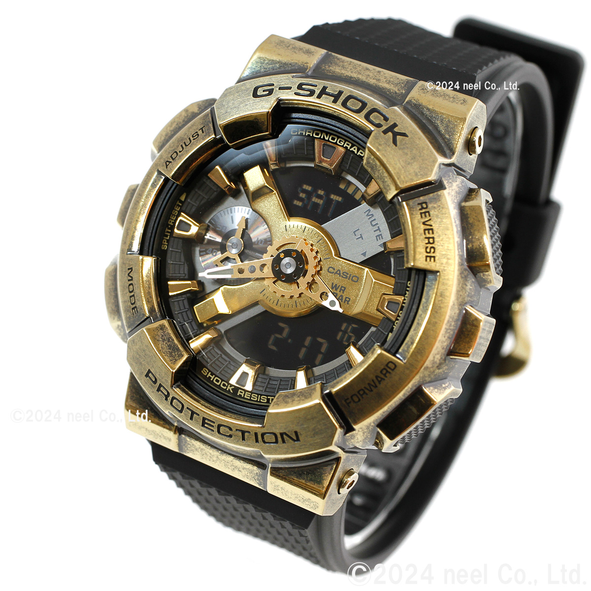 G-SHOCK Gショック アナデジ 腕時計 GM-110VG-1A9JR STEAMPUNK