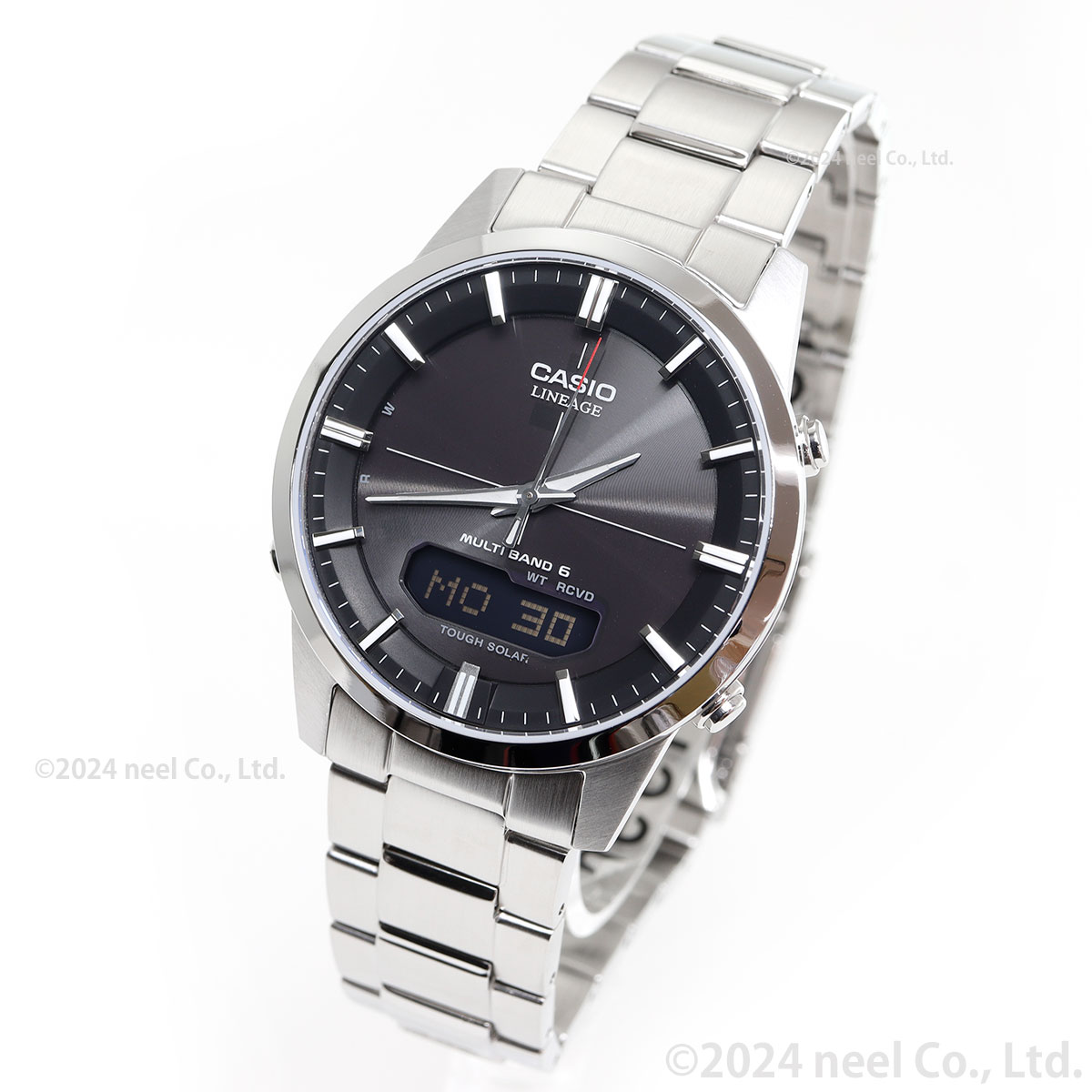 LINEAGE カシオ リニエージ 電波ソーラー 腕時計 メンズ LCW-M170D