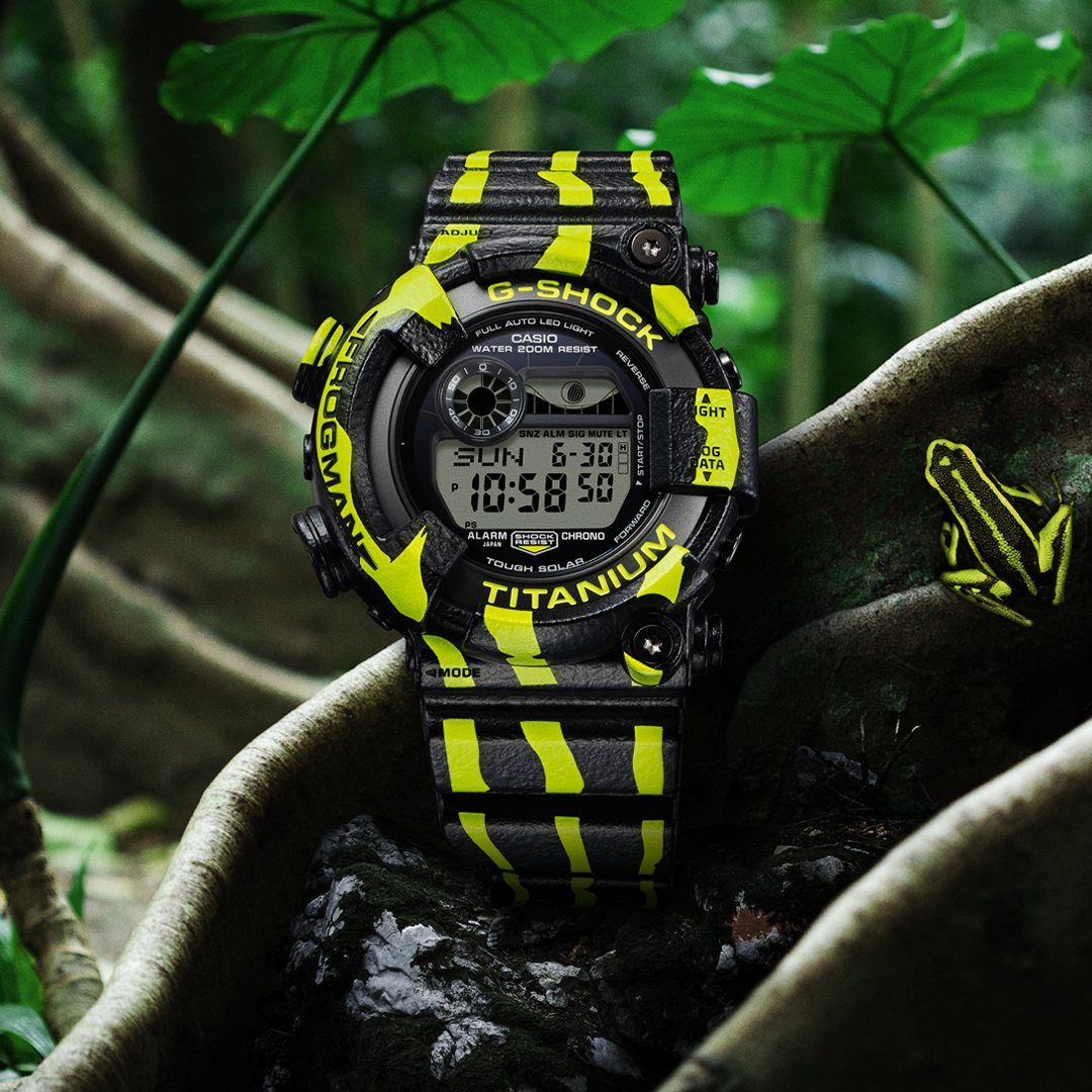 G-SHOCK Gショック フロッグマン FROGMAN ソーラー 腕時計 GW-8200TPF