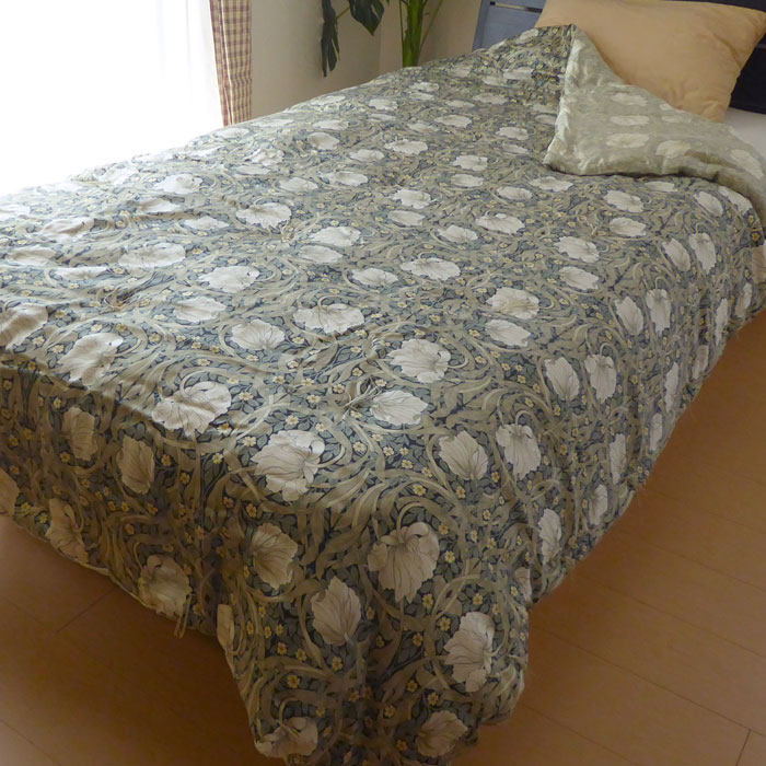 ロマンス小杉 日本製 京都丹後手引き 真綿肌掛けふとん 150×210cm 0.5