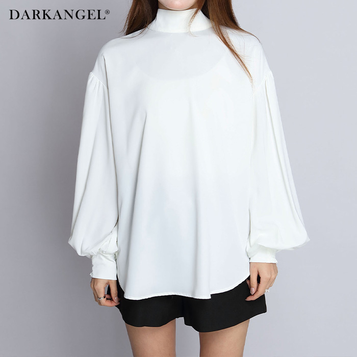 Dark Angel（ダークエンジェル） バルーンスリーブリボンブラウス