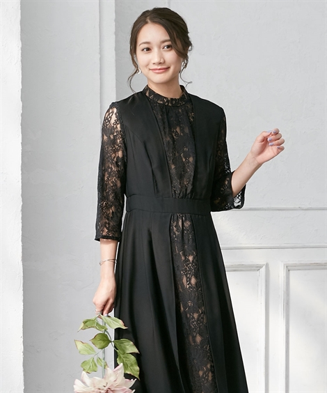 ニッセン（nissen） パーティードレス ワンピース ロングドレス 結婚式