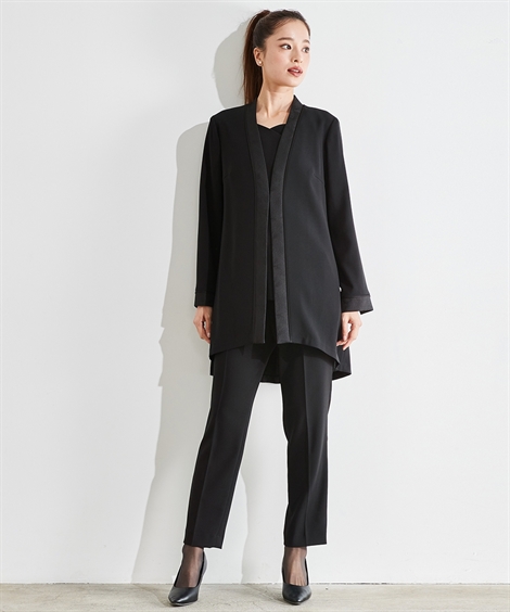 ニッセン（nissen） 喪服 レディース 礼服 ブラックフォーマル パンツ