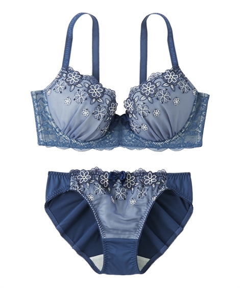 ニッセン（nissen） ブラジャー ショーツ セット レディース 高嶺の