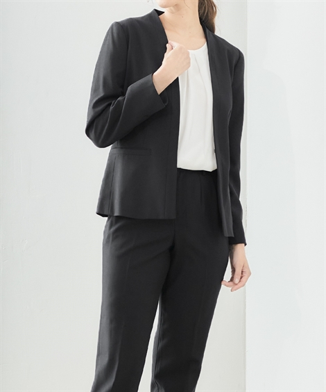 ニッセン（nissen） パンツスーツ レディース セットアップ 3点セット