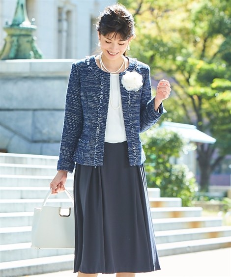 ニッセン（nissen） スーツ セレモニー 大きいサイズ レディース