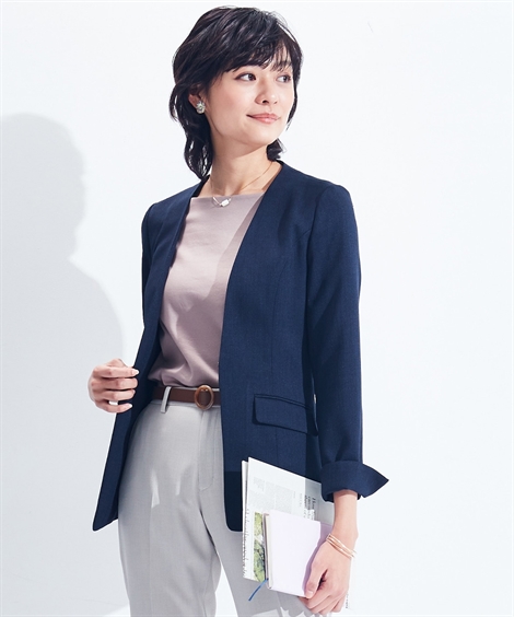 ニッセン（nissen） スーツ パンツ レディース セットアップ対応 ノー