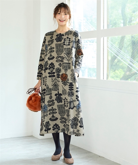 ニッセン（nissen） ワンピース ロング マキシ 大きいサイズ