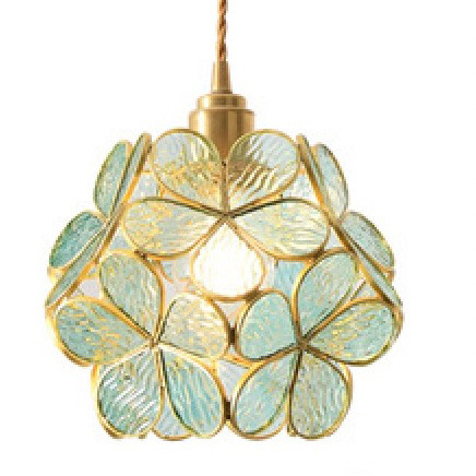 NISSIN LUX ペンダントライト北欧 ガラス 桜 和風オシャレ ダクト