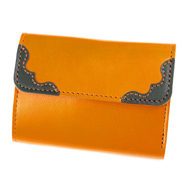 在庫限り】三つ折りミドルウォレット ProfLine 栃木レザー 財布 本革