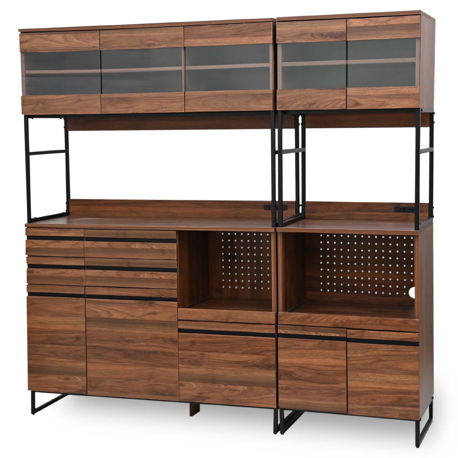 moca company 食器棚 幅180cm キッチンボード おしゃれ レンジ台