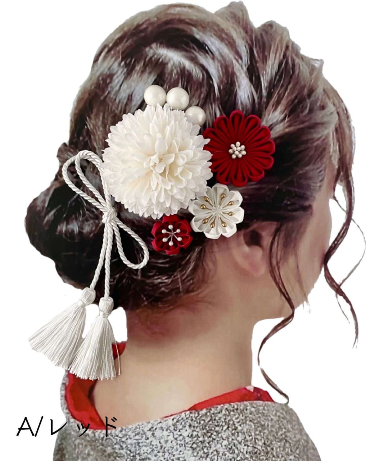 髪飾り 成人式 振袖 着物 和装 袴 七五三 つまみ細工 結婚式 卒業式