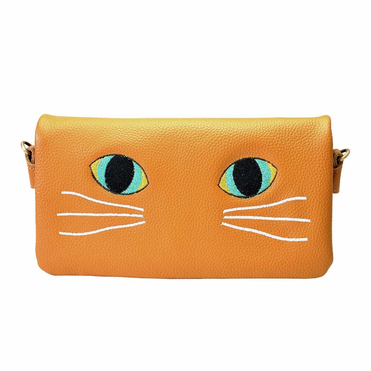 NOTRE FAVORI（ノートルファボリ） 本革 お財布ポシェット 猫 雑貨