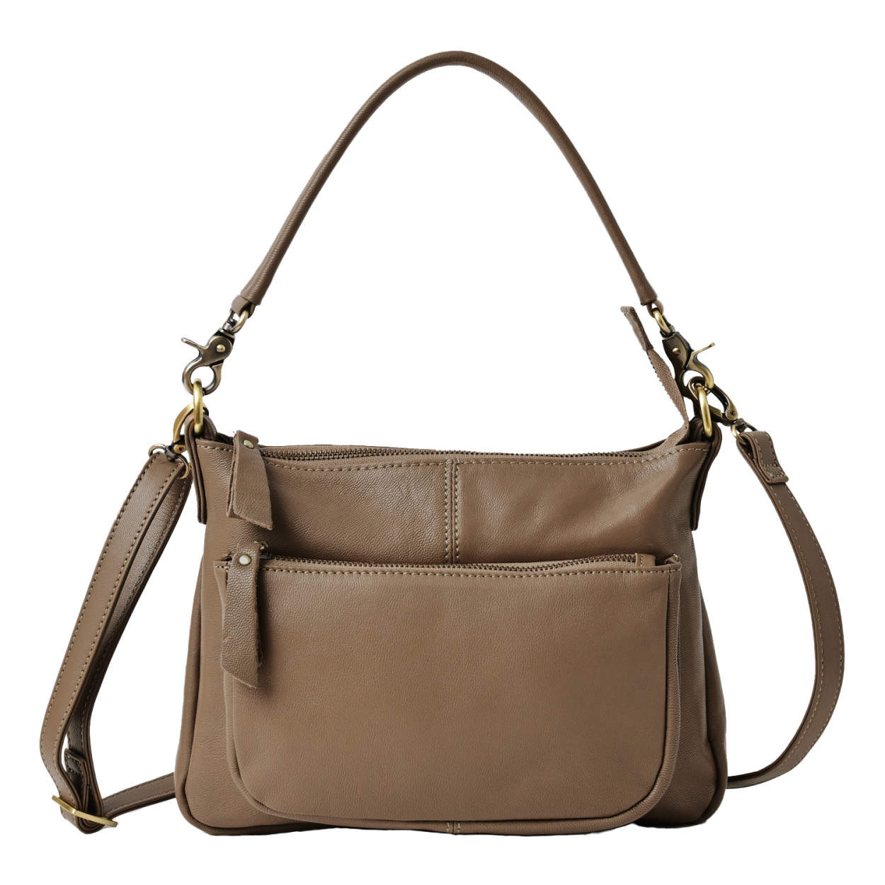 NOTRE FAVORI（ノートルファボリ） ショルダーバッグ 本革 軽い 山羊革