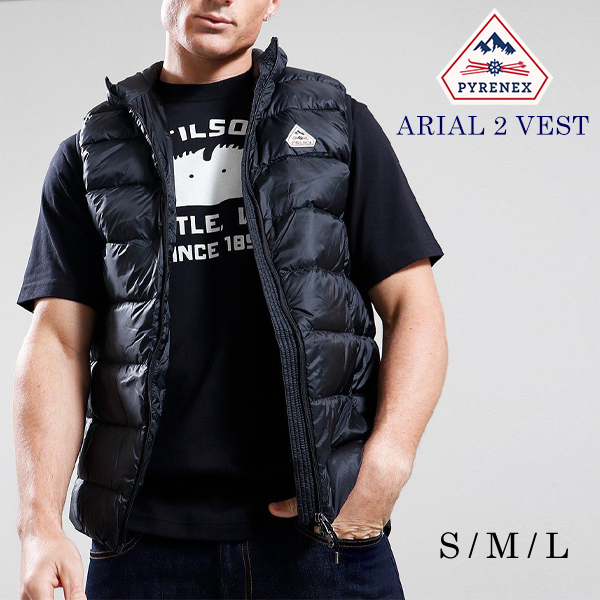 Pyrenex（ピレネックス） アリアル 2 ベスト ARIAL 2 VEST ダウン