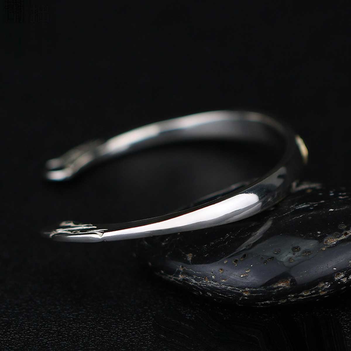 メンズ バングル ブレスレット 18金現行イーグル顔ブレス イーグル