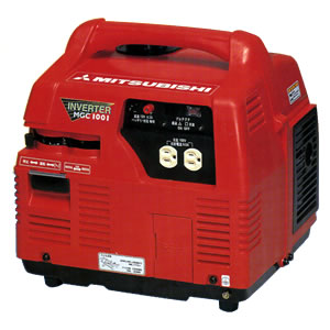 小型ガソリンエンジン発電機 インバーター制御 超低騒音型 GE-900SS-IV