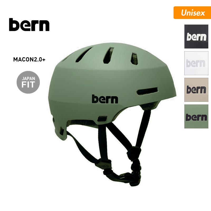 BERN/バーン メンズ＆レディース スノーヘルメット MACON2.0