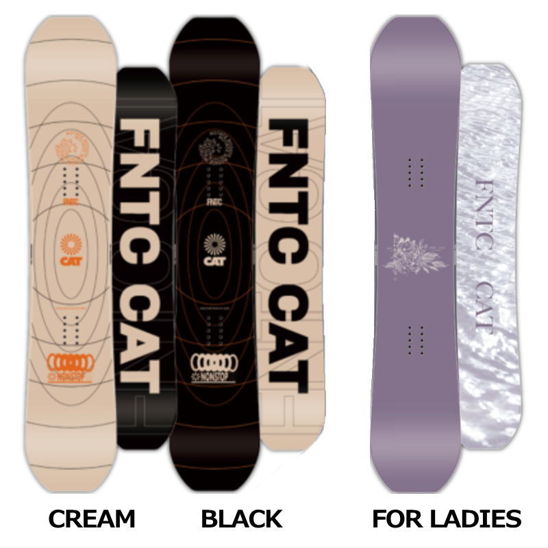 FNTC 50％OFF 【即納】 メンズ スノーボード 板 型落ち FNTC CAT 23-24