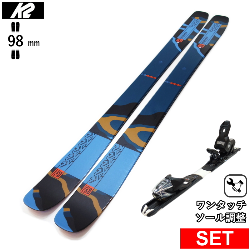 K2 K2 MINDBENDER TEAM+XPRESS 10 GW ワンタッチ調整ビンディング付 型