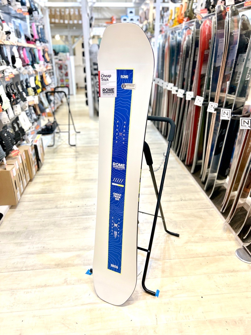 即納】 メンズ スノーボード 板 型落ち ROME SDS CHEAP TRICK ソール