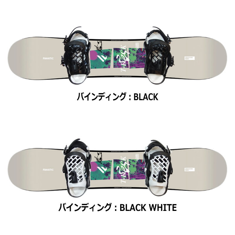 24-25 FANATIC T-DECK BEIGE+ZUMA ZM ファナティック メンズ