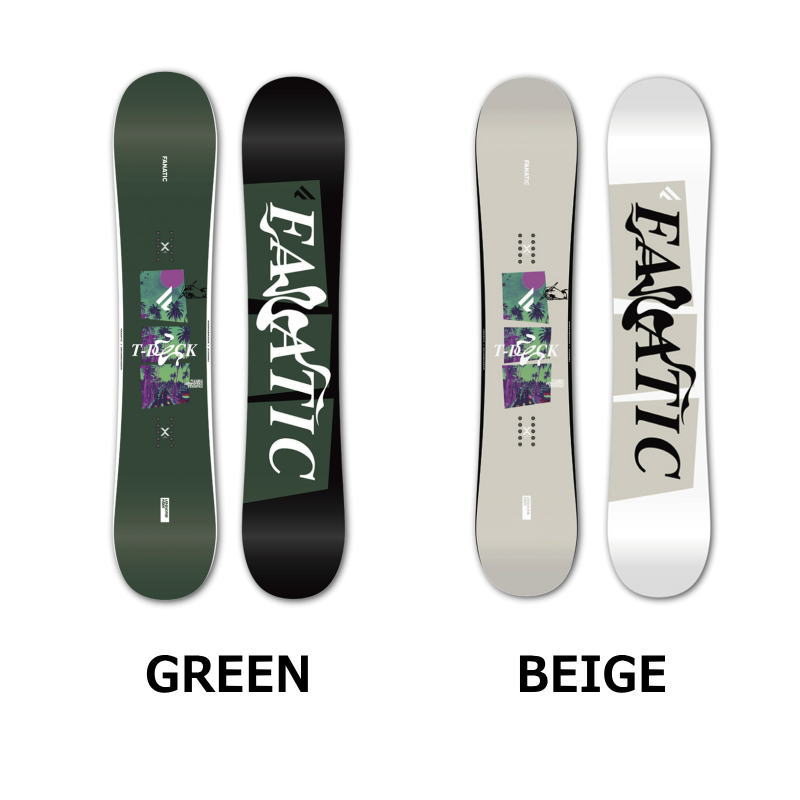 24-25 FANATIC T-DECK+RIDE C-2 カラー:BLACK ファナティック メンズ