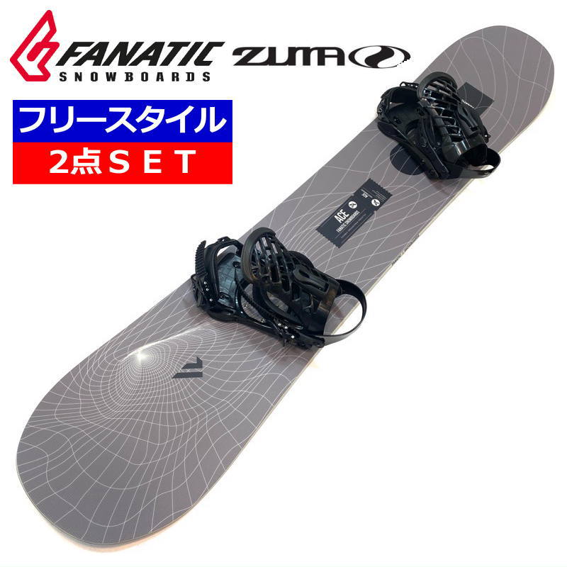 24-25 FANATIC ACE GREY+ZUMA ZM カラー:BLACK ファナティック メンズ