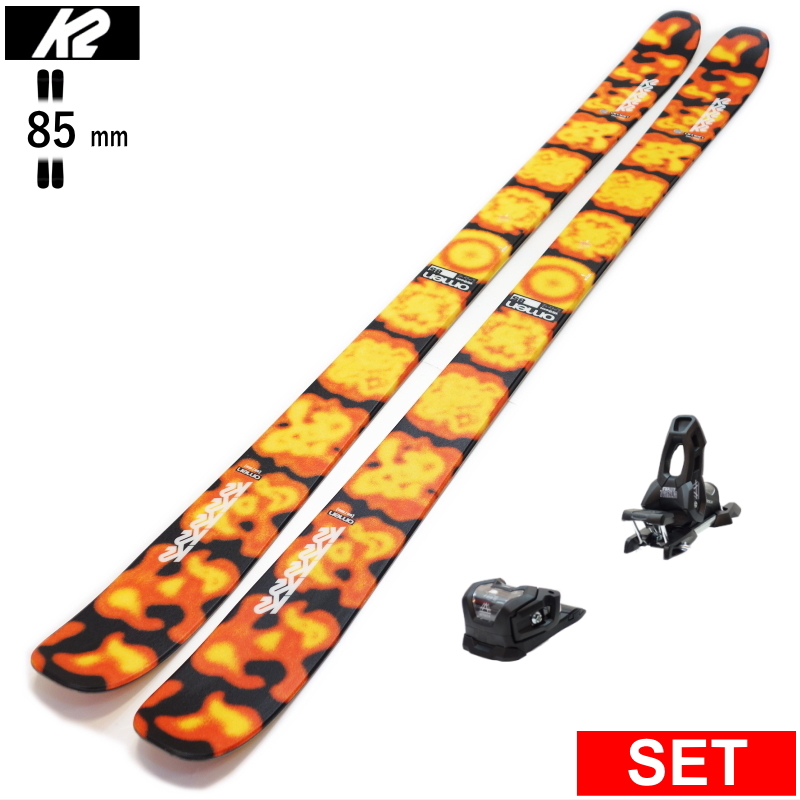 K2 K2 OMEN 85+ATTACK 11LYT 25モデル スキー板セット ツインチップ