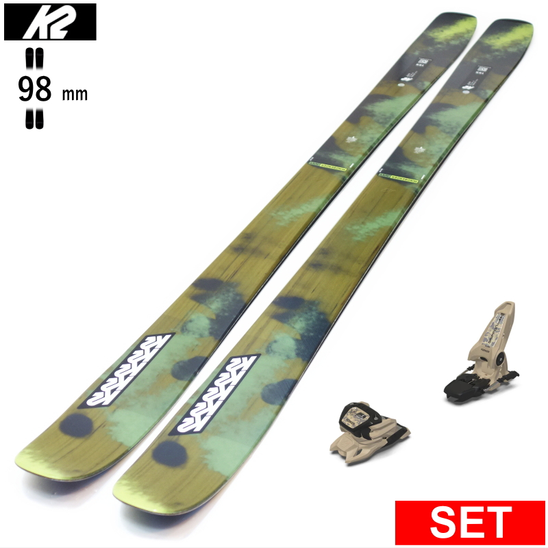 K2 K2 MINDBENDER JUVY+GRIFFON 13 25モデル スキー板セット セミ
