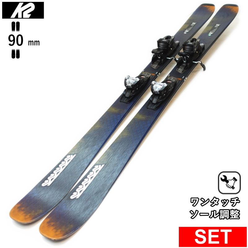 センター幅79mm 148cm|158cm|168cm]ZUMA MONO Advance カラー:BLUE+