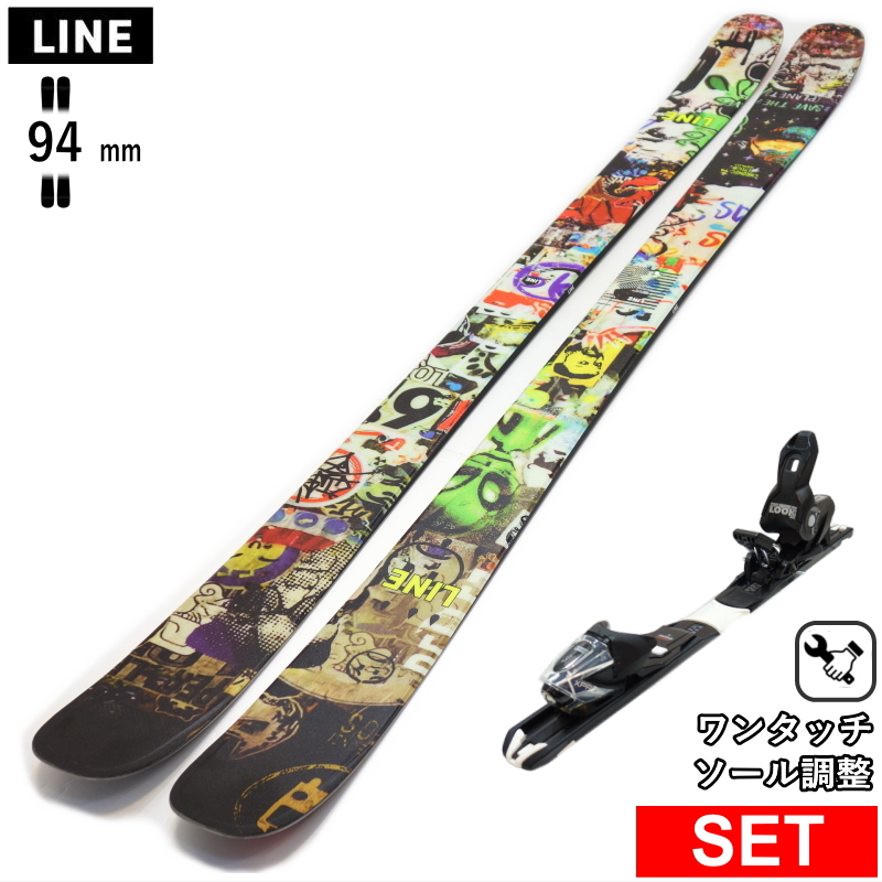 センター幅94mm 164cm|171cm|178cm]LINE CHRONIC 94+XPRESS 10 GW 型