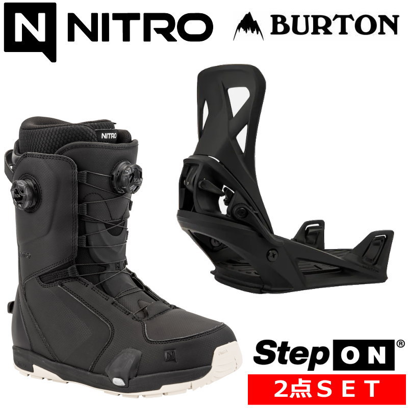 NITRO（ナイトロ） 24-25 NITRO DARKSEID BOA STEP ON カラー:Black +