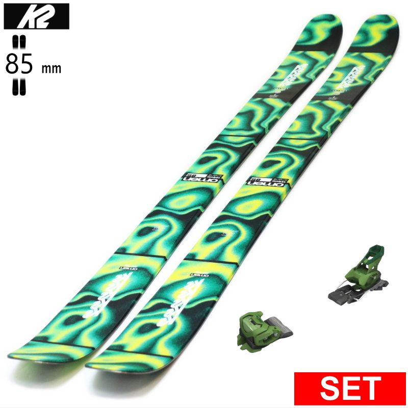 K2 [センター幅85mm 139cm|149cm|159cm|169cm]K2 OMEN 85+ATTACK 14 GW