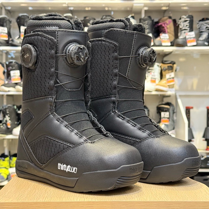 ラスト1点】 OUTLET 24-25 THIRTYTWO STW DOUBLE BOA W'S BLACK GOLD