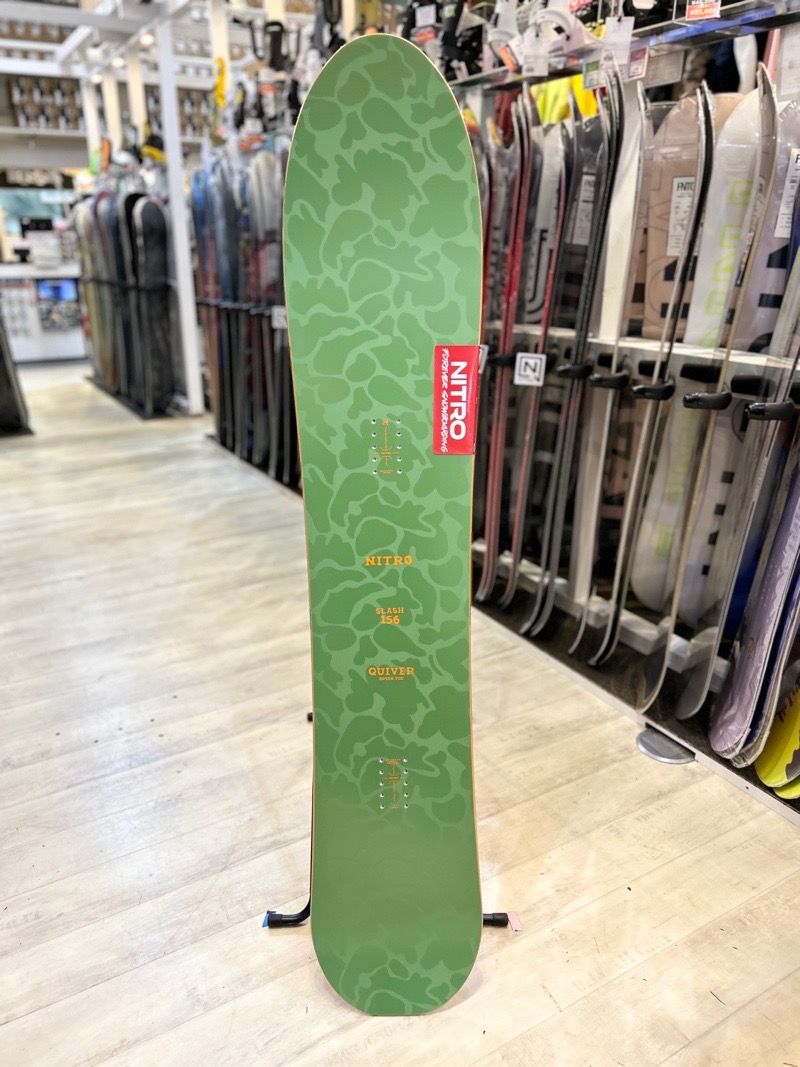 即納】メンズ スノーボード 板 151wcm NITRO SLASH ナイトロ