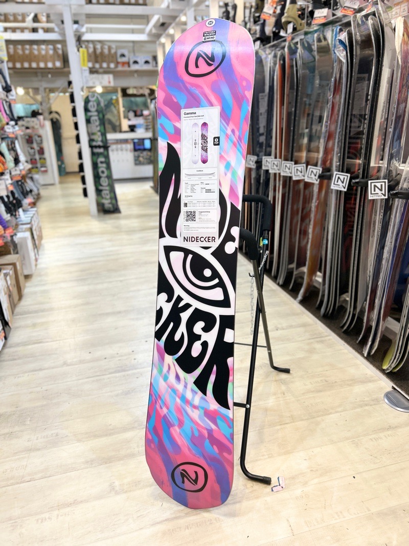 メンズ スノーボード 板 日本正規品157cm NIDECKER GAMMA ナイデッカー