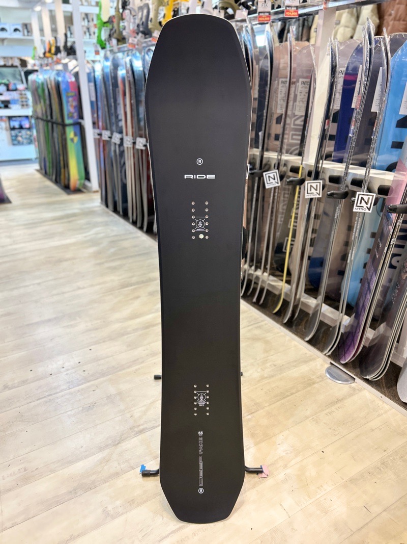 ラスト1点】 メンズ スノーボード 板 型落ち 旧モデル 155cm RIDE DEEP
