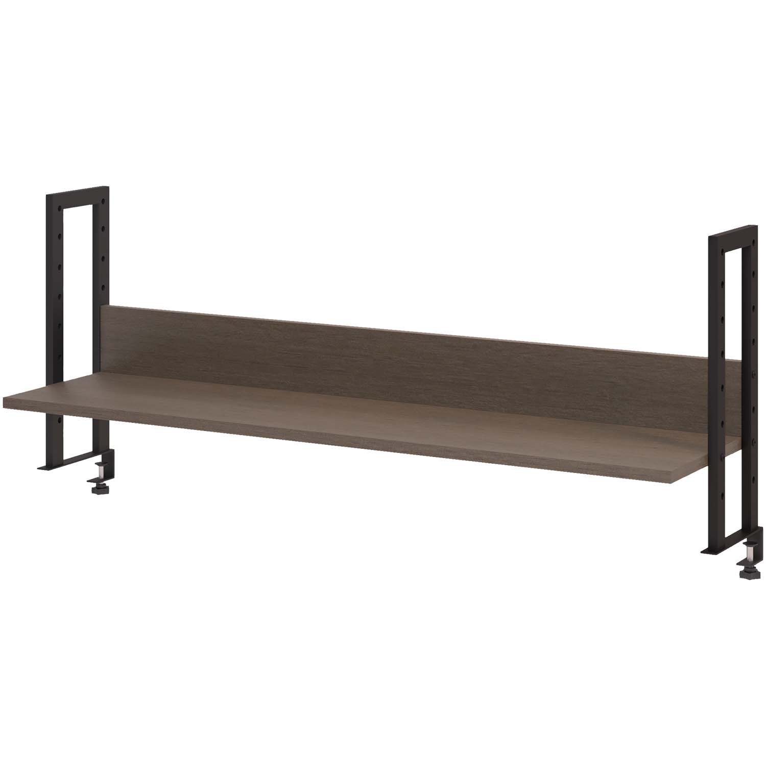 オフィスコム 法人様限定 机上ラック 1200mm 1段 モニター台 クランプ