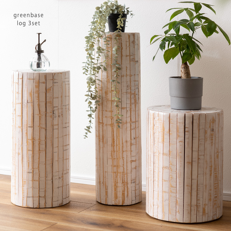 ディスプレイ台 セット ホワイト フラワーベース フラワースタンド